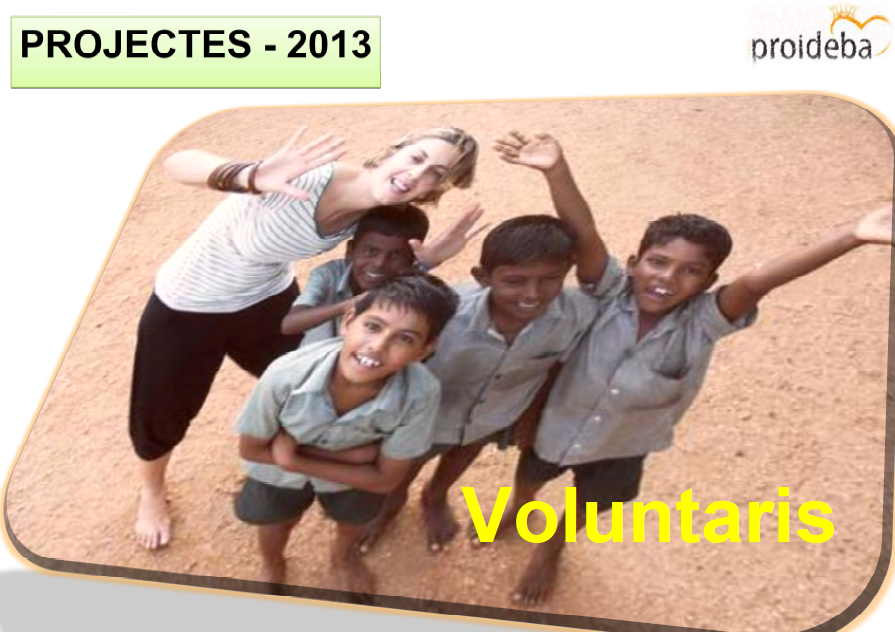 Arranca la campaña de voluntarios 2013