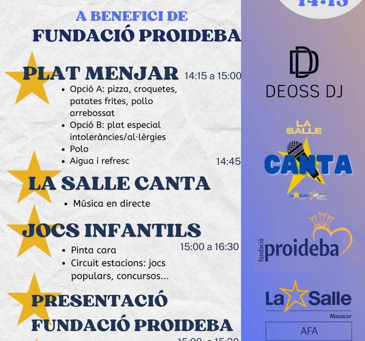 Tapeo Solidari a Manacor a benefici de Proideba