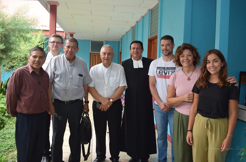 Visita del Nunci Apostòlic de Costa Rica, Monsenyor Bruno M., una altra experiència més per als voluntaris de Proideba