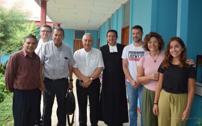 Visita del Nunci Apostòlic de Costa Rica, Monsenyor Bruno M., una altra experiència més per als voluntaris de Proideba